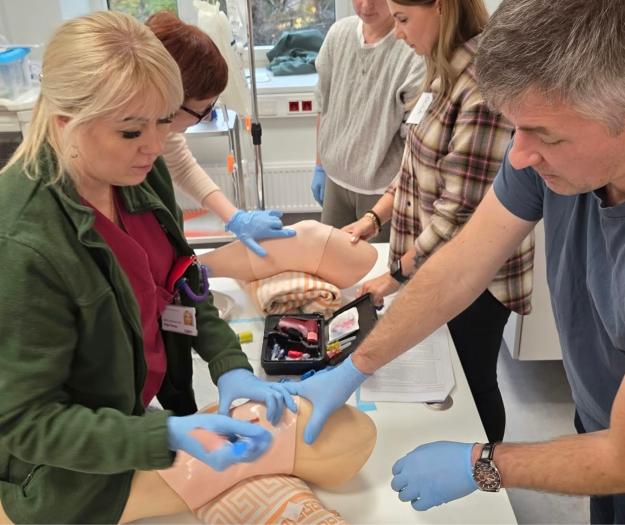 Ida-Viru Keskhaiglas toimub traumahaige esmase käsitluse TEKE koolitus