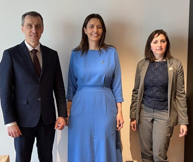 Dr Natalya Isayevska osales ministrite kohtumisel