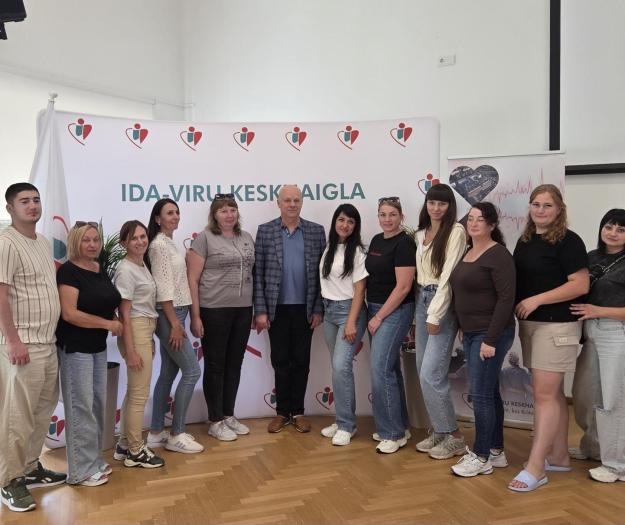 Ukraina Berdõtšivi haigla õed külastasid Ida-Viru Keskhaiglat